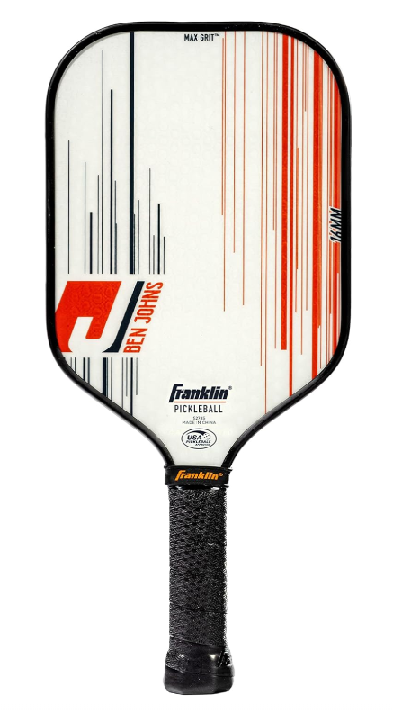 Franklin Ben Johns Signature paddle with textured surface for balanced all-skill play