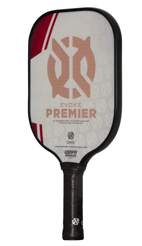 Onix Evoke Premier pickleball paddle offering all-around performance and large sweet spot