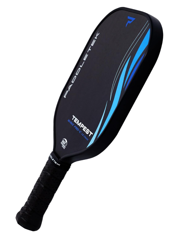Paddletek Tempest Wave Pro paddle – best pickleball paddle for arthritis, soft-core design for joint pain and shock absorption