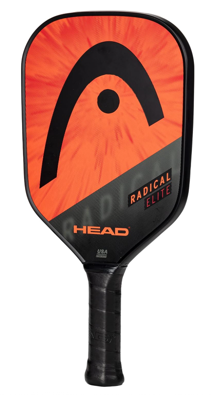 HEAD Radical Elite pickleball paddle – affordable joint-friendly paddle for beginners with ergonomic grip and lightweight design