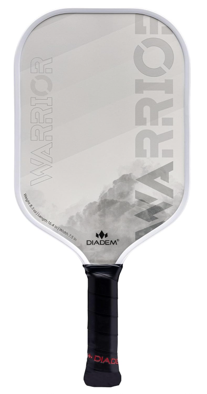 Diadem Warrior pickleball paddle with 19mm core for joint protection